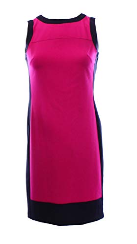 Lauren Ralph Lauren Womens Colorblock Sleeveless Wear to Work Dress Purple 6